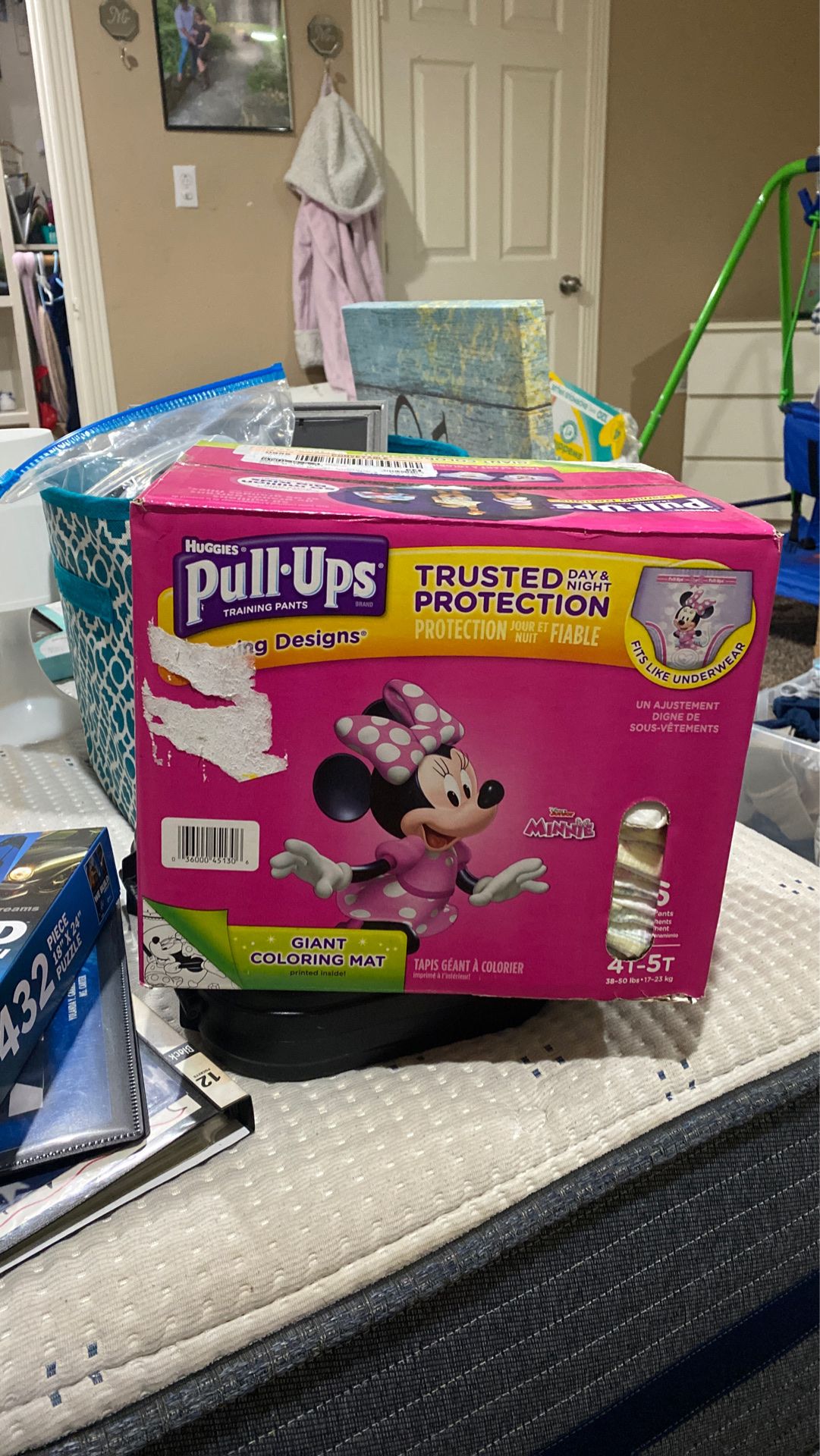 Pull ups size 4t-5t 56ct
