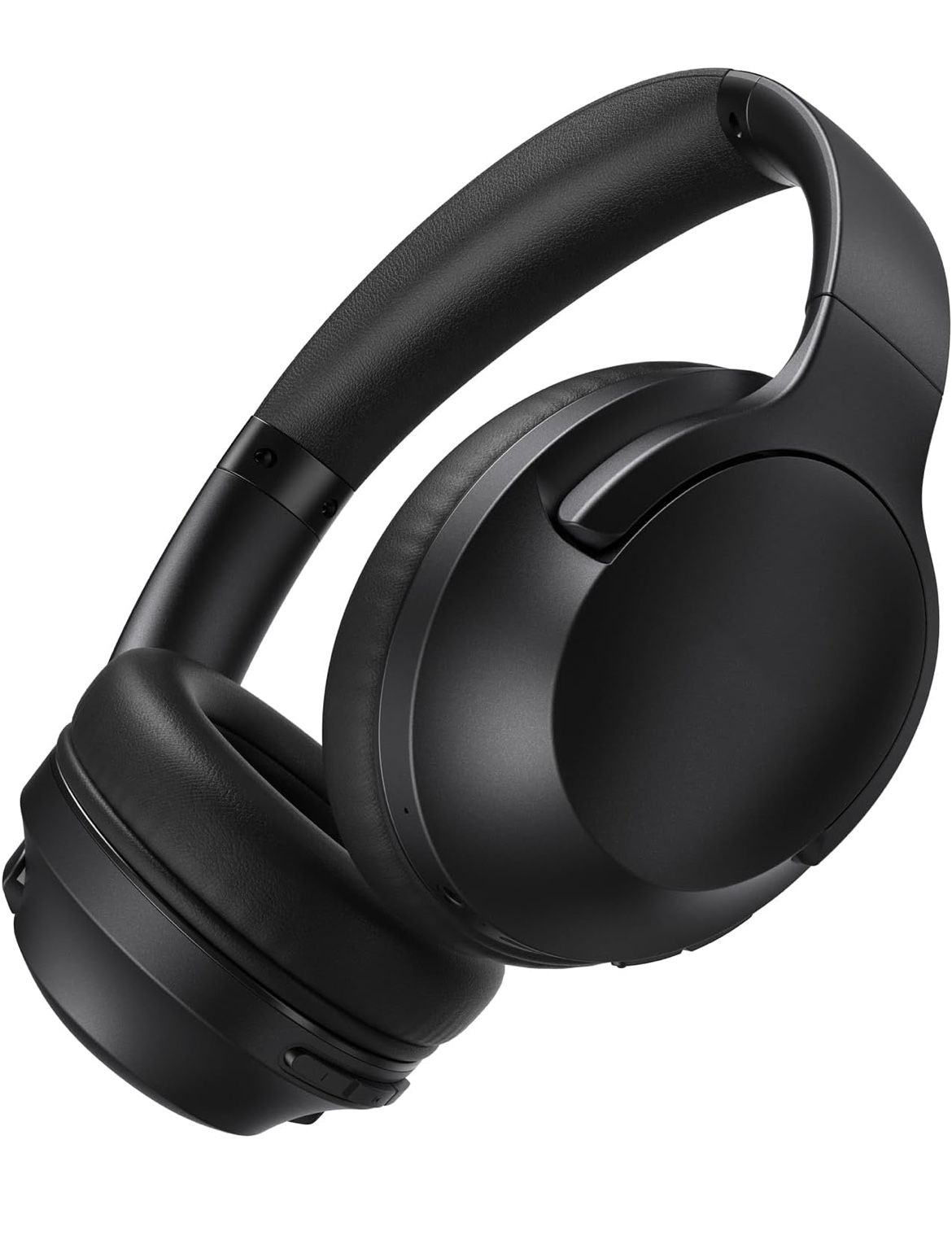Bluetooth Headphones Over Ear, 80H Playtime Wireless Headphone with 3 EQ Modes, Built-in Mic, Deep Bass, HiFi Stereo Foldable