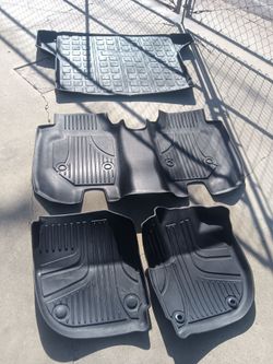 Rubber floor mats