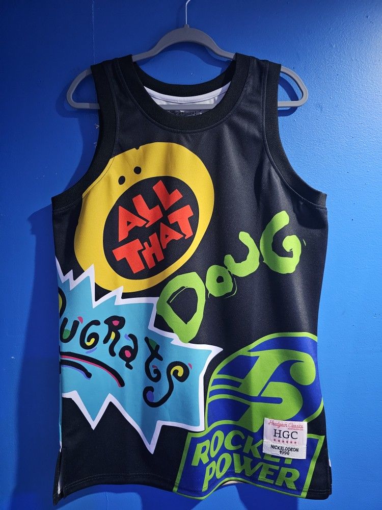 Nickelodeon "All over" Jersey Size Large