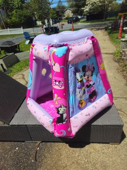 Prices firm.. This is new.. Minnie mouse children's inflatable Playland