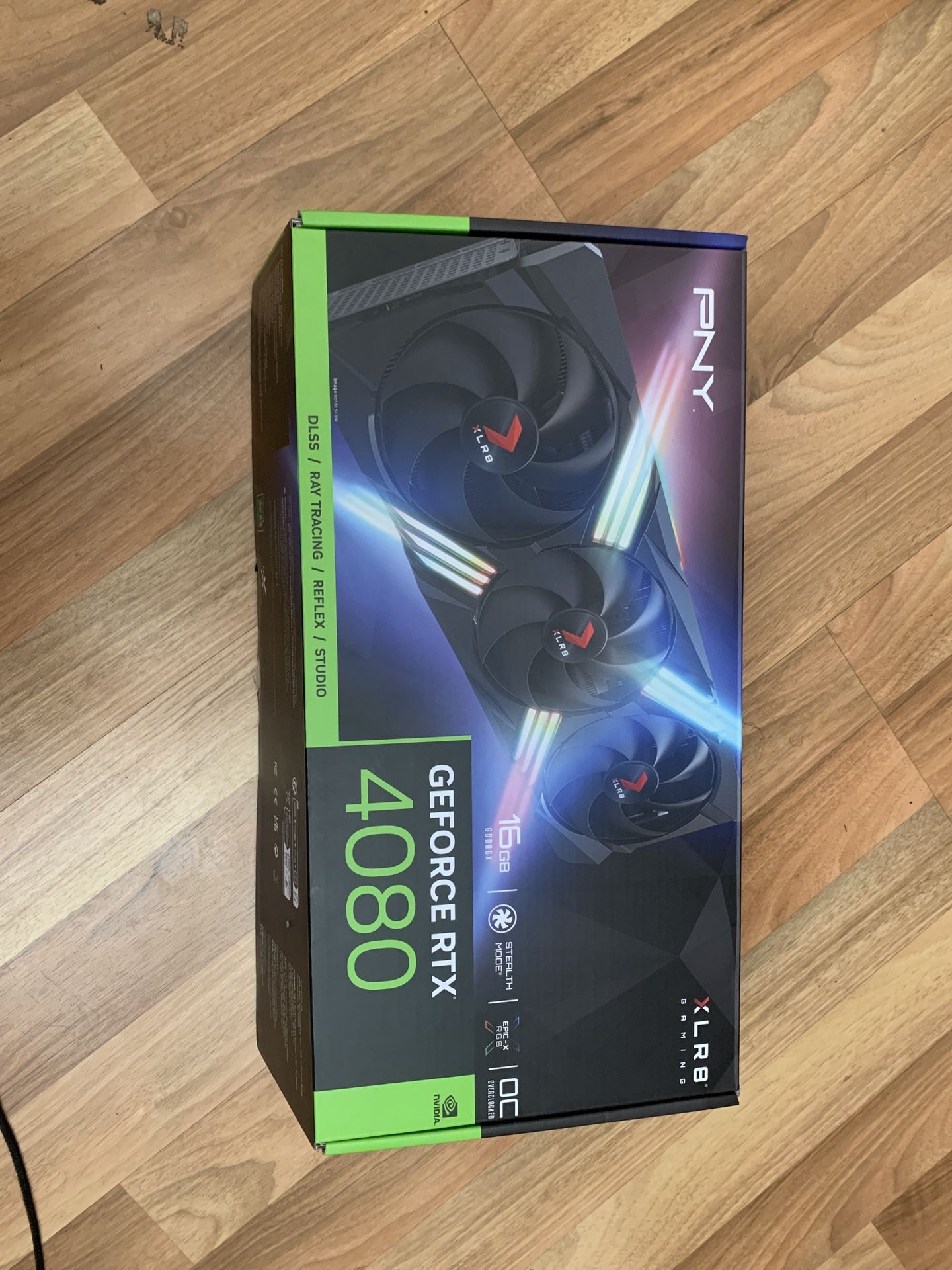 PNY GeForce RTX 4080 16GB RGB OC Triple Fan