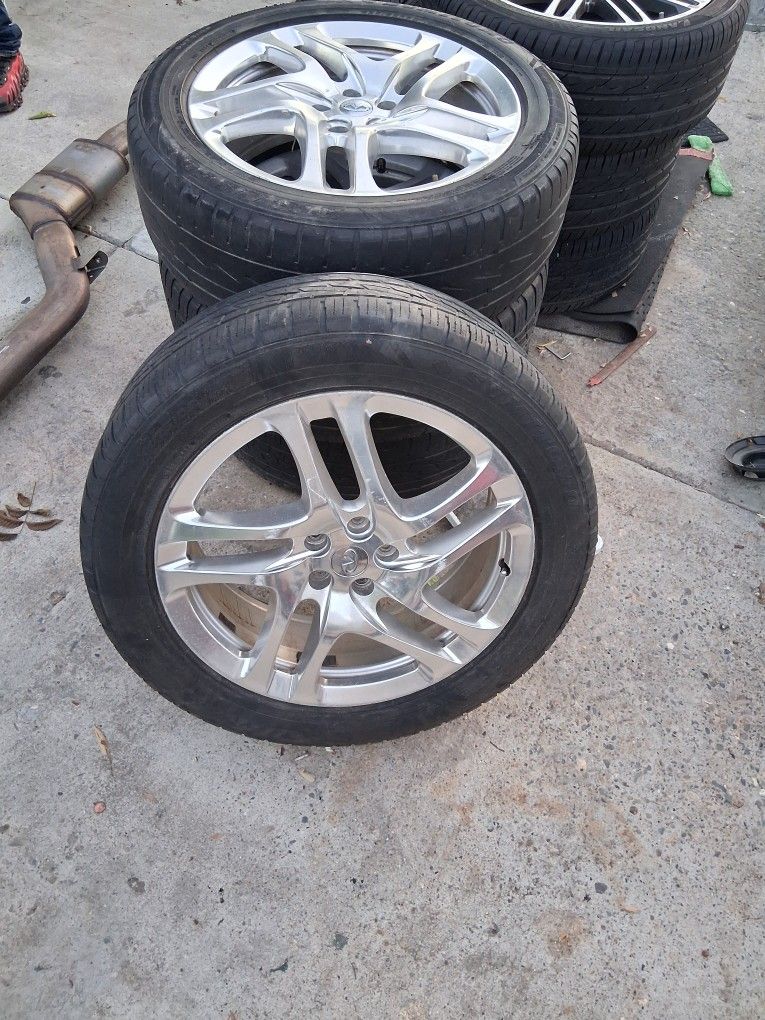 Infinity Stock Tires And Wheels