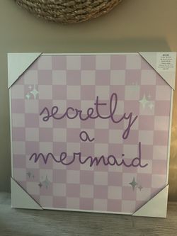 Brand New Girls Room Wall Hanging 