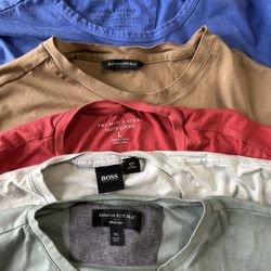 Five short sleeve T-shirts