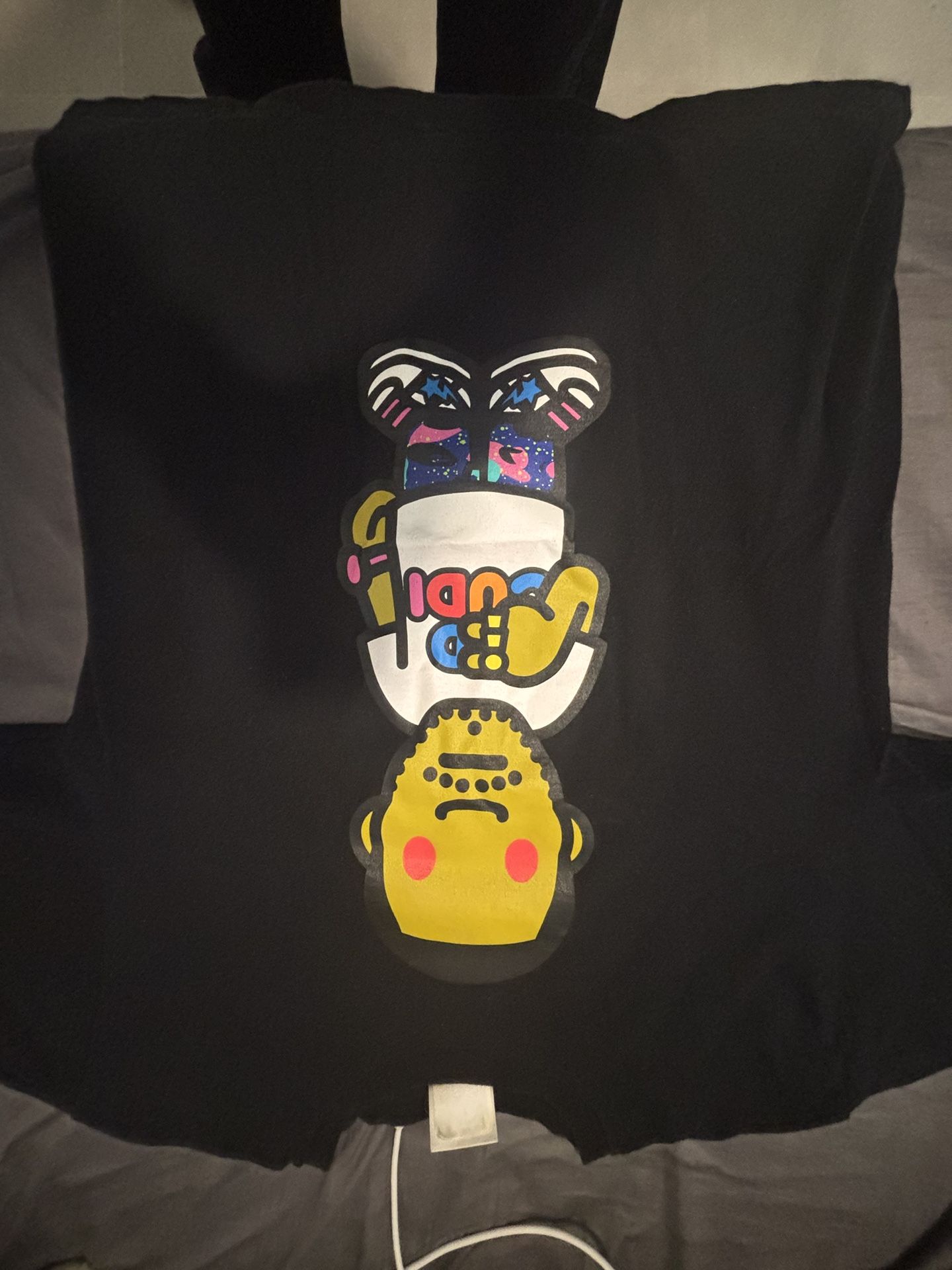 Bape x kid cudi Sz large 100% automatic