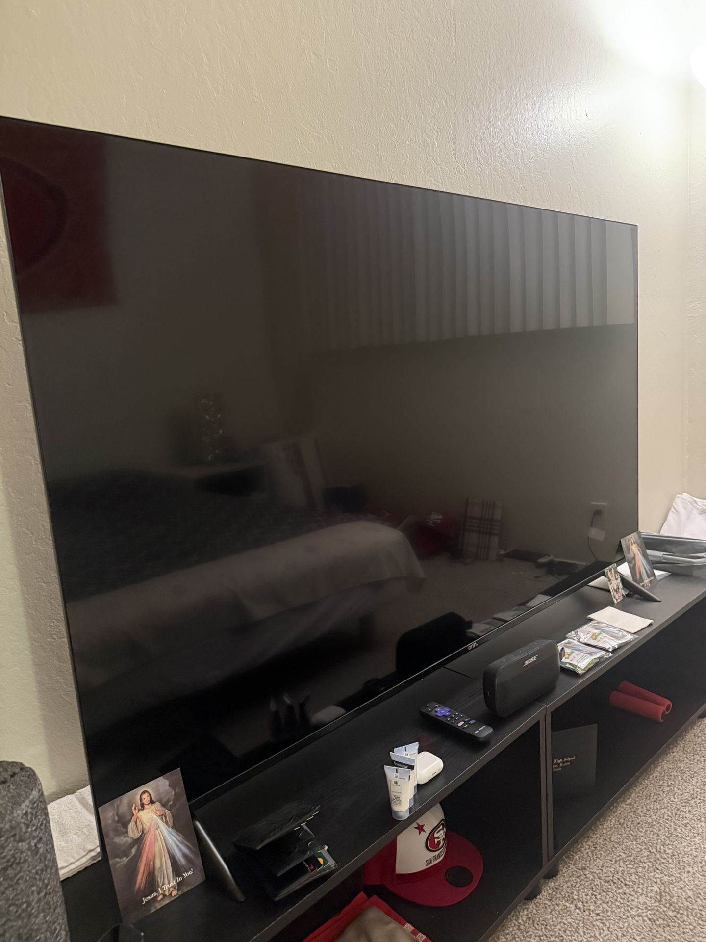 Onn 65” 4K Flat Screen Tv