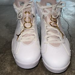 Men’s Jordan 6 Retro Gold Hoops