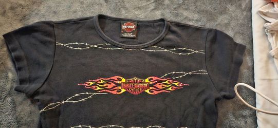 Harley-Davidson Black Graphic T-Shirt Size M