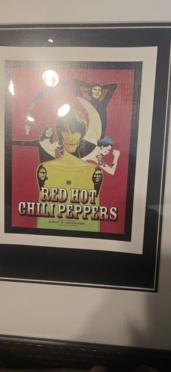 Red Hot Chilli Peppers picture frame