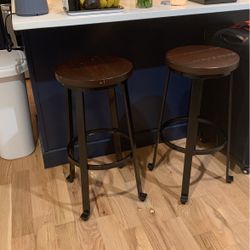 Set Of Two Bar Stools