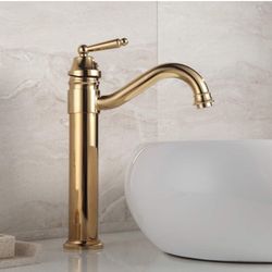 Brass Retro Bathroom Basin Sink Mixer Taps Deck Mounted Single Holder 360 Swivel Spout Black Faucet Antique Color