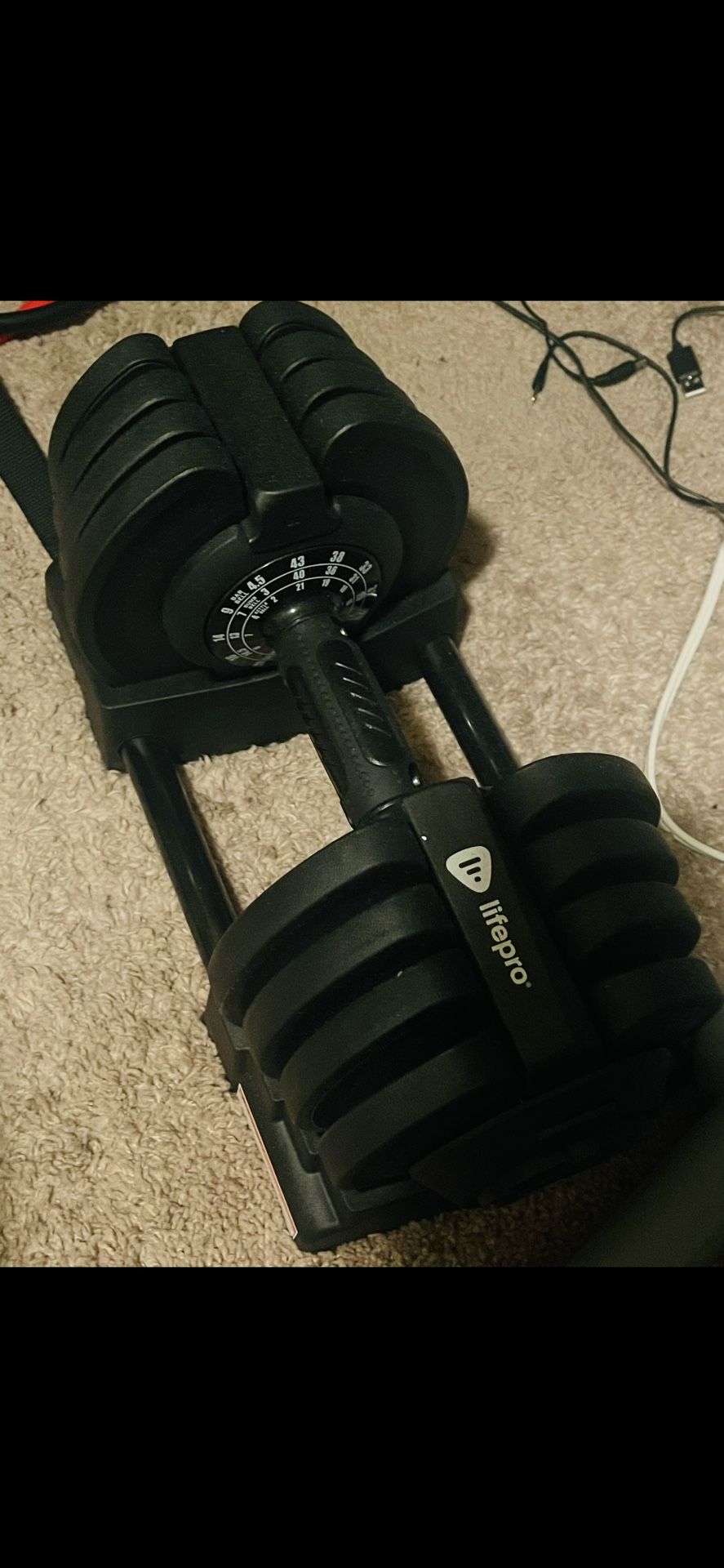 Lifepro Adjustable Dumbbells Set