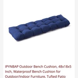 New outdoor cushion