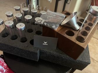 Single coffee bean storage tubes