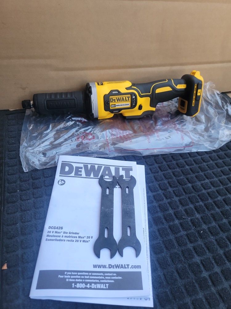 DEWALT 20V MAX CORDLESS BRUSHLESS 1-1/2-IN VARIABLE SPEED DIE GRINDER ( TOOL ONLY )
