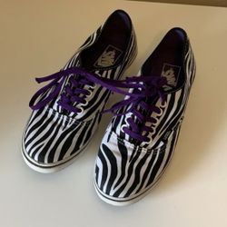 Zebra Vans Sneakers 