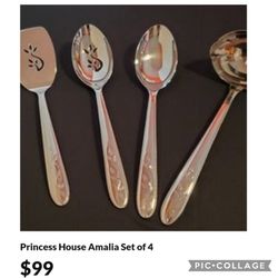 Set de (4) Cucharas, Princess House