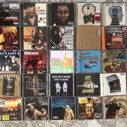 25 Rap /Hip Hop Type Music CD’s ( Lot )91406