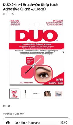 Duo 2in1 brush on Striplash adhesive