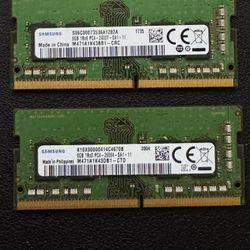 16GB Samsung DDR4 SODIMM RAM 2x8
