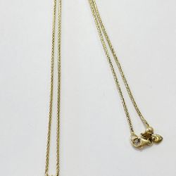 14K yellow gold opal pendant fox link necklace