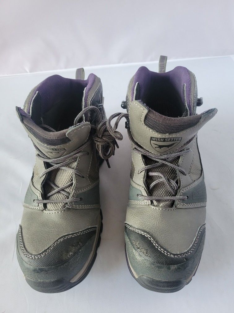Red Wing Irish Setter Ladies Rock Ford Hiker Boots Safety Toe 83232 Size 8