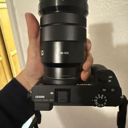Sony a6500 with lens