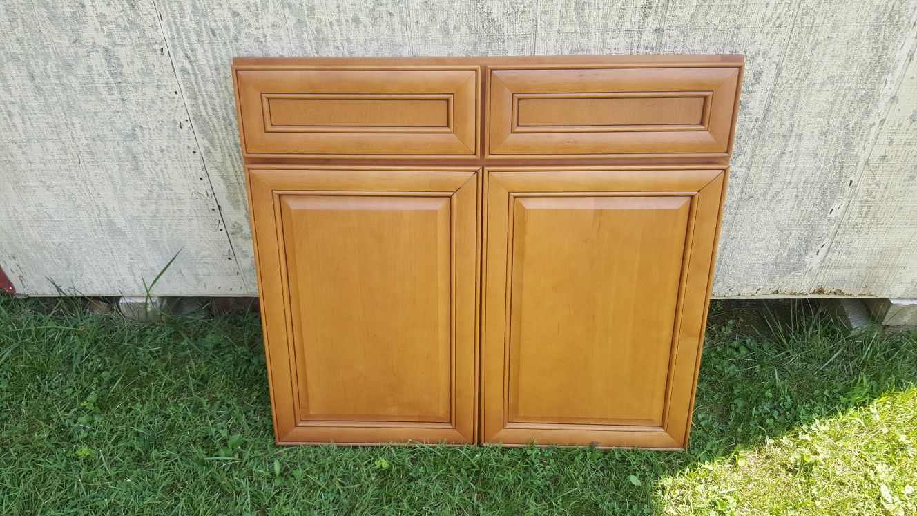 Cabinet Fronts: doors and drawers.