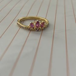 Tangled pandora ring (barely used)