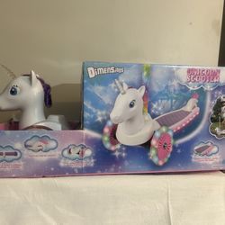 NEW DIMENSIONS UNICORN SCOOTER 