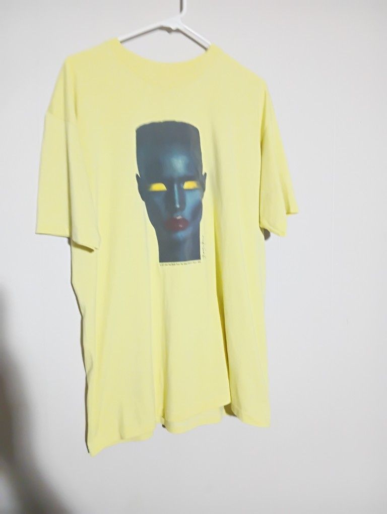 Grace Jones put some grace in your face Vintage T-shirts