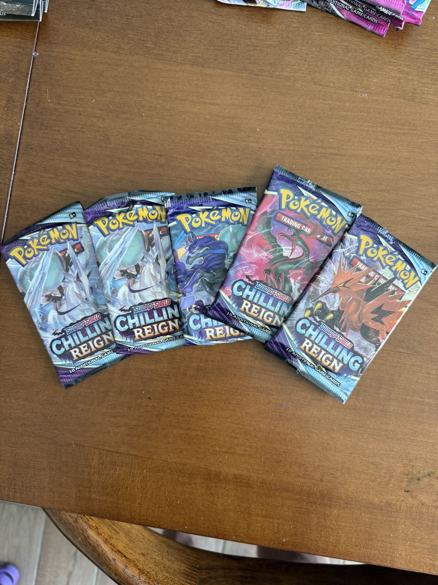 Pokémon Chilling Reign Boosters