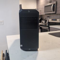 HP Z4 G4, I7 @  3.5 GHz, 256 NVME SSD, 16gb RAM, 4gb Gfx Card & 1 TB Hard Drive