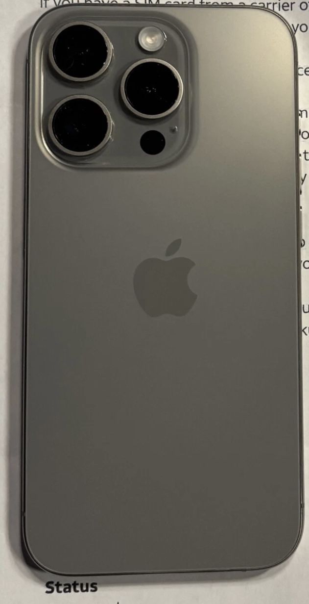 iPhone 15 Pro
