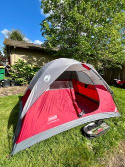 Coleman 4 person tent ⛺️