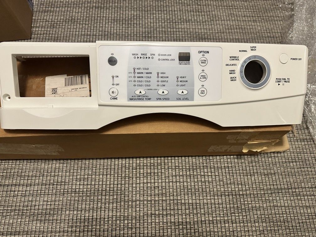 NEW Whirlpool Maytag Washer Electronic Touch Control Panel WP(contact info removed)8