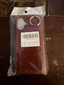 Sale iPhone 16 Plus Case - Deep Brown