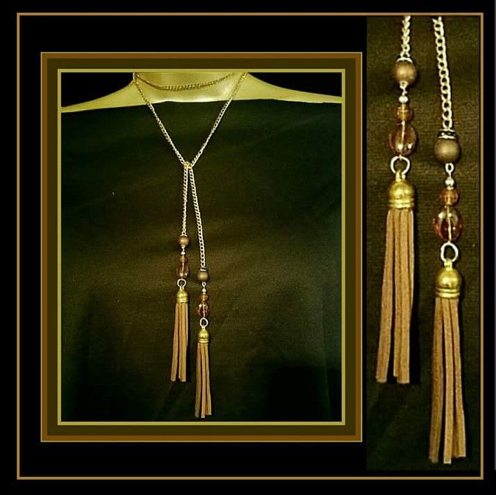 Brand New Long Tassel Necklace