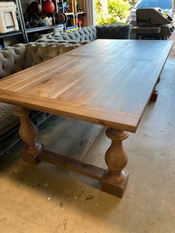 Restoration hardware dining table
