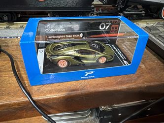POSTERCARS 1:64 LAMBORGHINI SIAN FKP 37 "Green" HYPERCAR LEAGUE COLLECTION #07