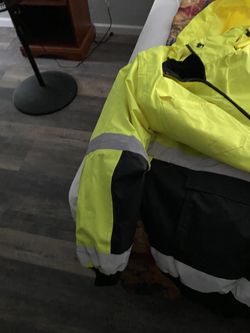 Safety jacket three-quarter lengths with hood Ibis 5X three-quarter length