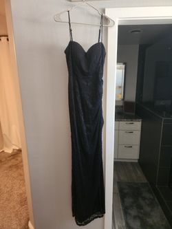 Prom Black Long Dress