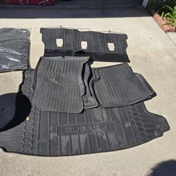 Subaru Crosstrek 2017-2024 All-weather Floormats - 7 pcs