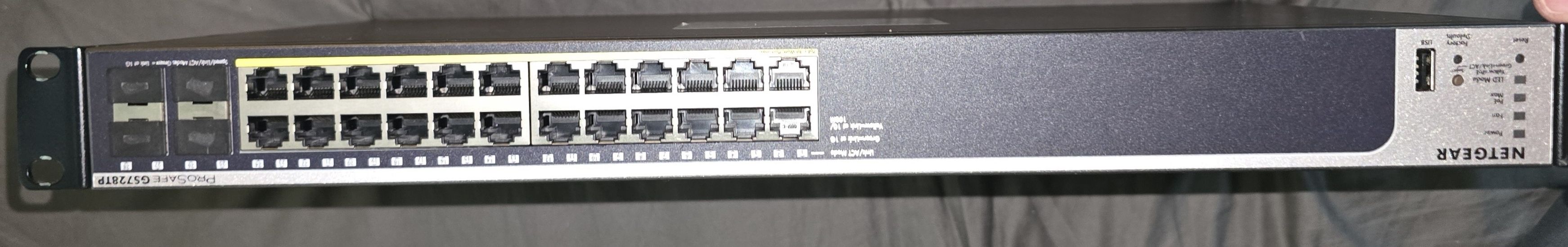Netgear 24 Port Gigabit Managed PRO Switch 