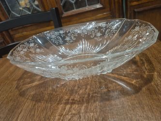 Fostoria oval bowl