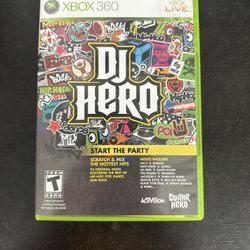 DJ HERO - Microsoft Xbox 360