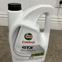 Castrol GTX Motor Oil 5 Quarts SAE 10W-30
