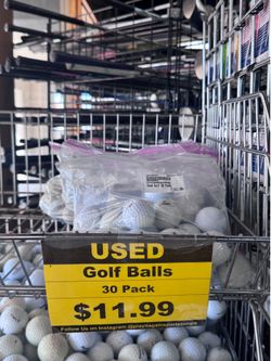 Used Golf Balls 30 Pack