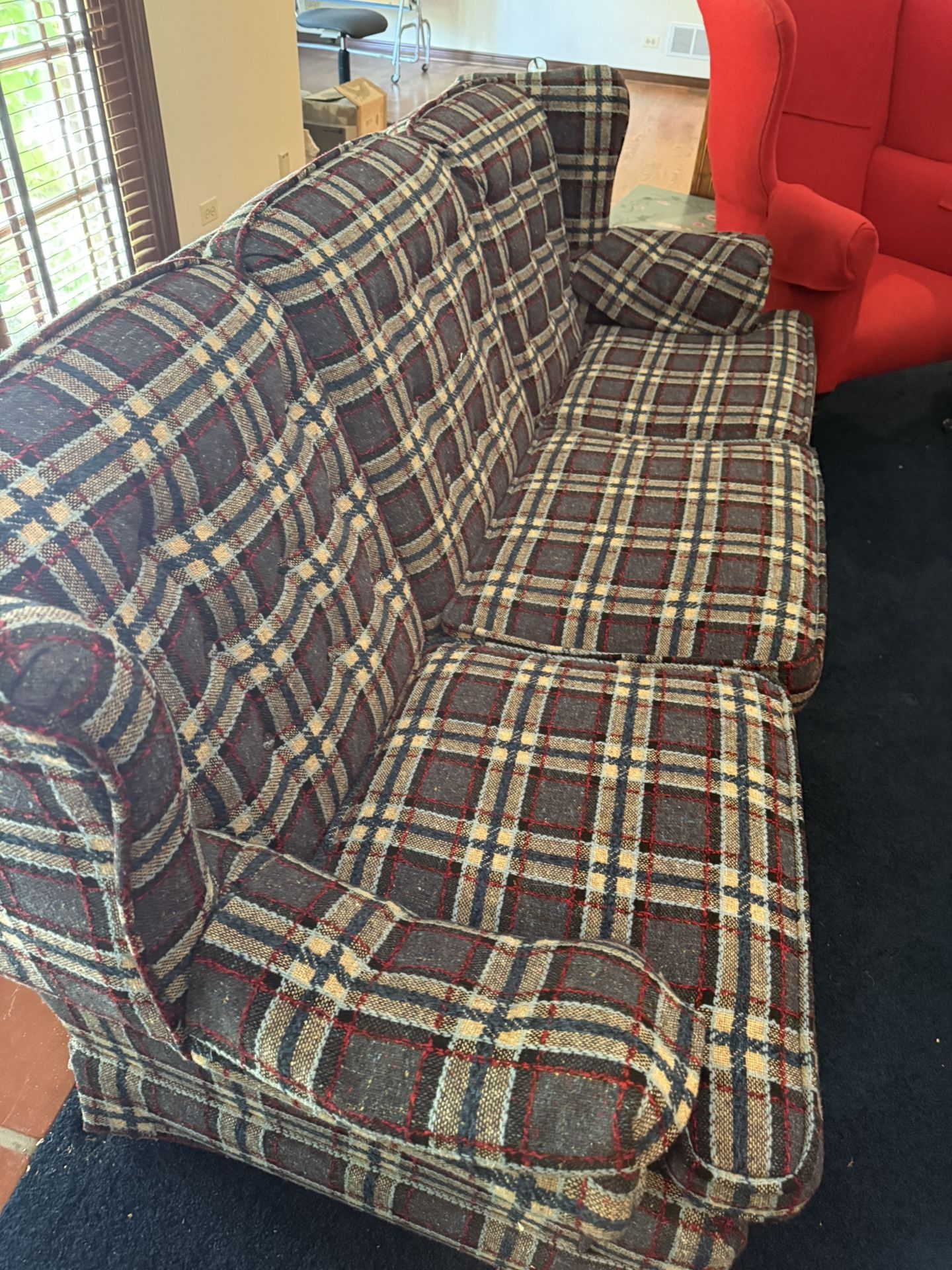 FREE! Plaid Couch